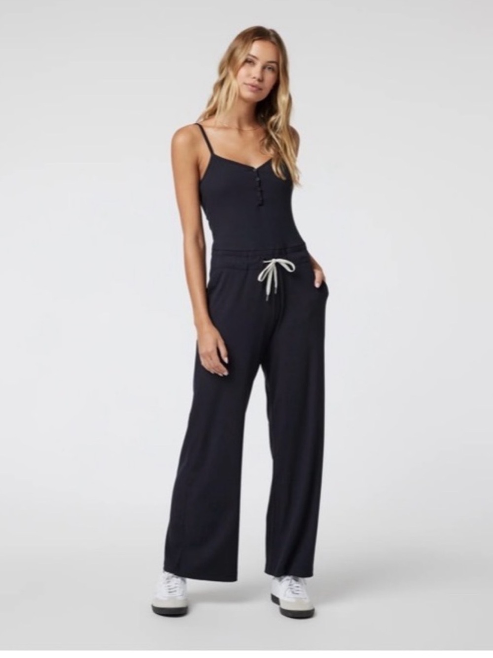 Vuori Pose Henley Jumpsuit